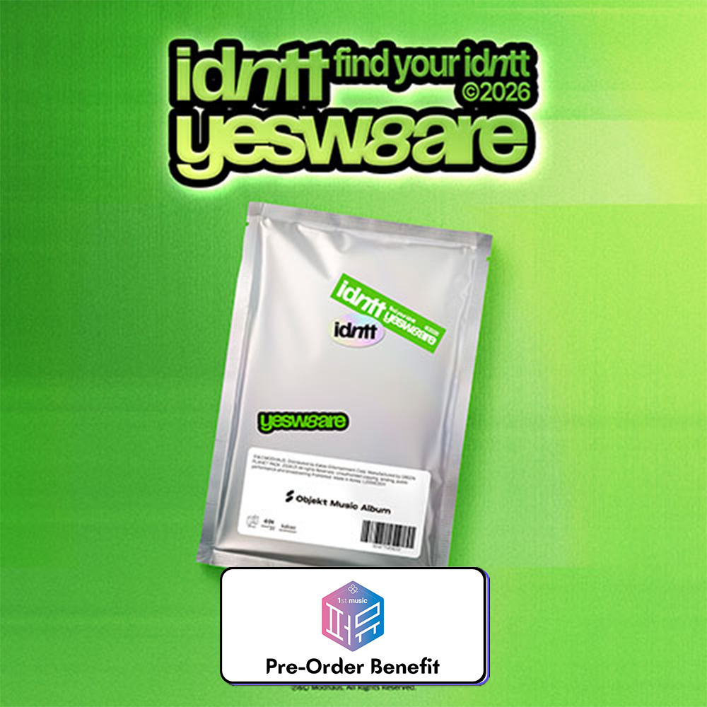 **[Pre-Order] Idntt - "yesweare" [Objekt Music Album ver.] + Pre-Order Benefit (Choose Ver.)