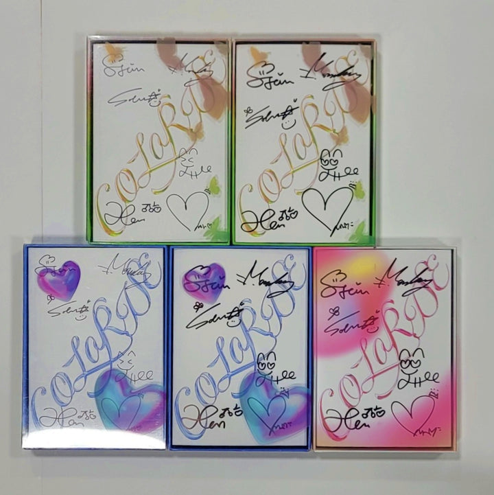 Weeekly 5th Mini "ColoRise" - Hand Autographed(Signed) Promo Album [23.11.06]