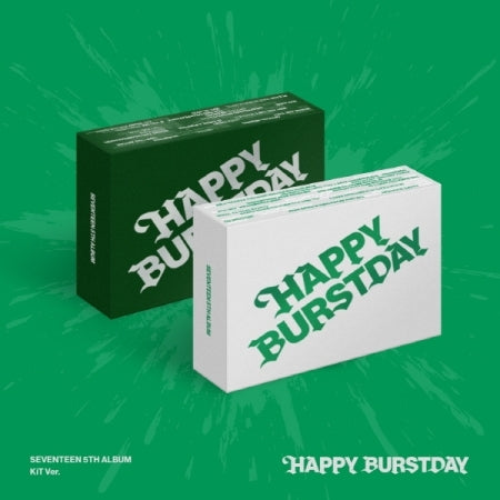 [B2B] Seventeen - 5th Album [HAPPY BURSTDAY] KiT Ver. (BURSTDAY VER) / [쇼핑몰]세븐틴 - 5th Album [HAPPY BURSTDAY] KiT Ver.(BURSTDAY VER)