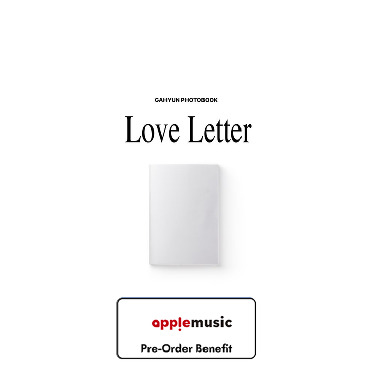**[Pre-Order] GAHYUN (of Dreamcatcher) - PHOTOBOOK  'Love Letter' + Soundwave Special Gift Event