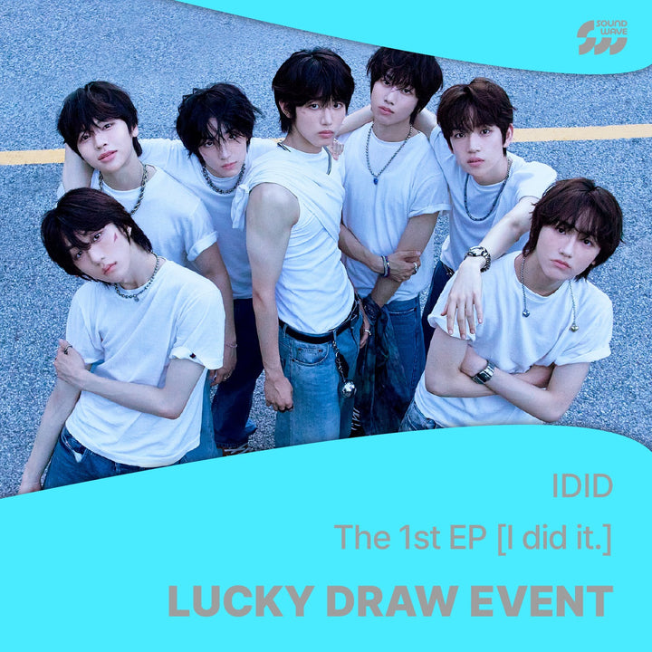 **[PRE-ORDER]  IDID -  Mini 1st "I did it" + Lucky Draw (Random/SET)