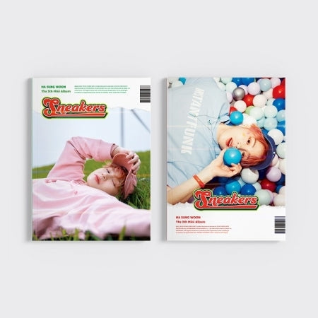 [B2B] HA SUNG WOON - SNEAKERS (5th Mini Album) (Breeze Ver. Only) / 2종중레드Breeze Ver.)하성운 - SNEAKERS (5TH 미니앨범)