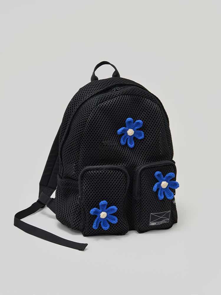 ** COLLER- COLLER Mesh backpack (L) shade black