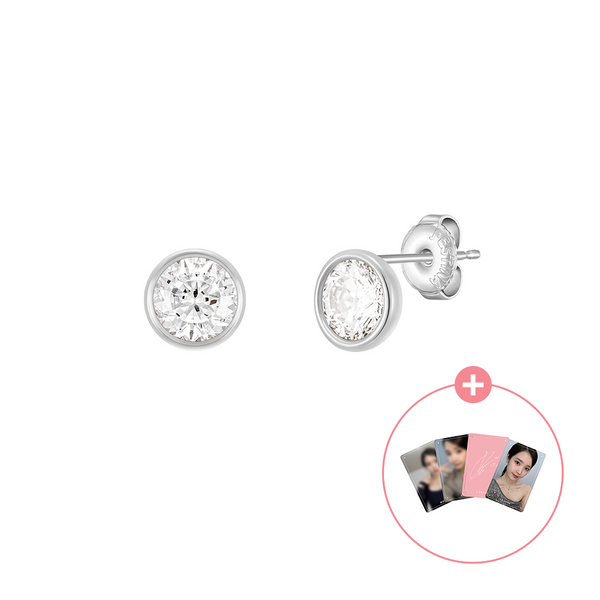 ** IU PICK -[J.ESTINA] WHITEMOND Earrings
