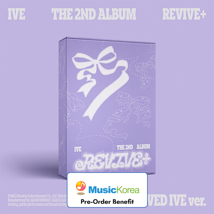 [Pre-Order] IVE - IVE THE 2ND ALBUM REVIVE+ (LOVED IVE  ver.)+Pre-Order Benefit (Choose ver.)