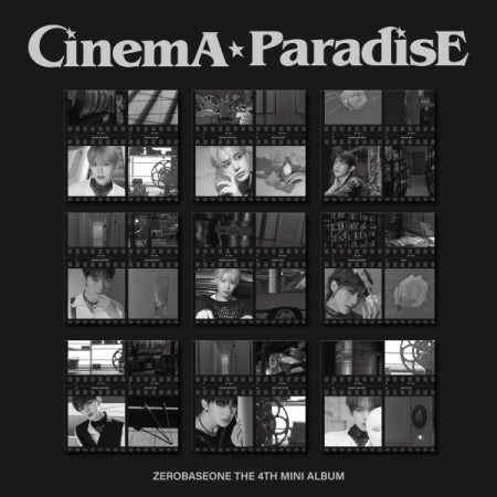 [B2B] ZEROBASEONE - 4th Mini Album [CINEMA PARADISE] (DIGIPACK Ver.) / 제로베이스원 - 미니 4집 [CINEMA PARADISE] [DIGIPACK ver.]