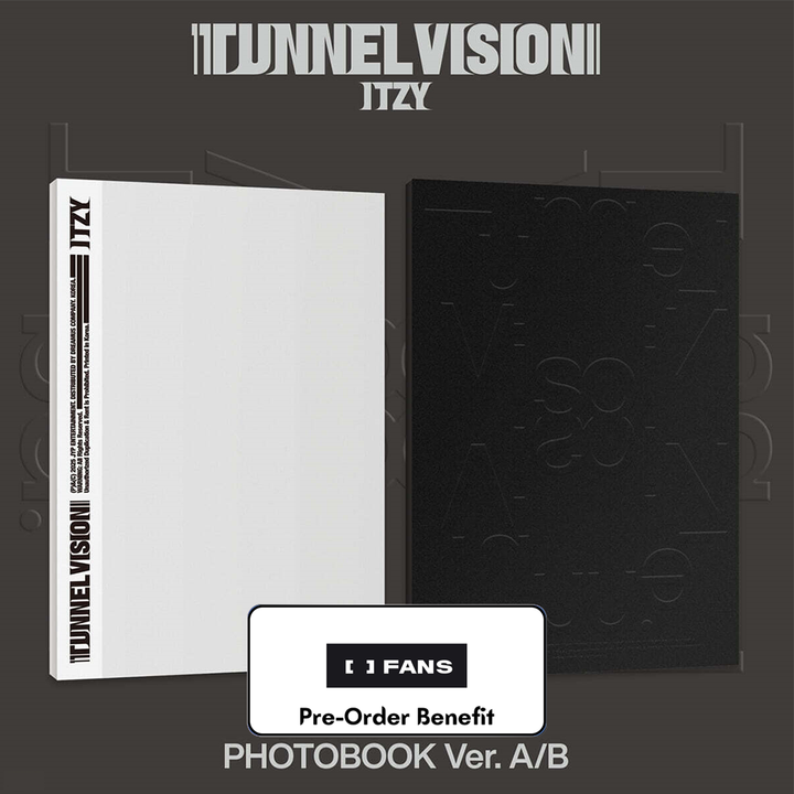 **[Pre-Order] ITZY - "TUNNEL VISION" + Pre-Order Benefit  (Choose Version) (Photobook Ver.)