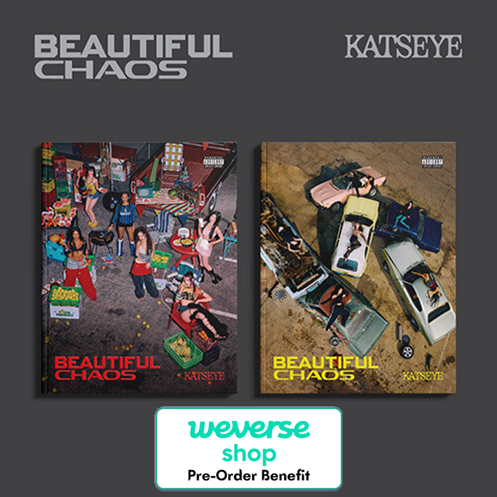 **[Pre-Order] KATSEYE -BEAUTIFUL CHAOS +Pre- Order Benefit (Random/SET)