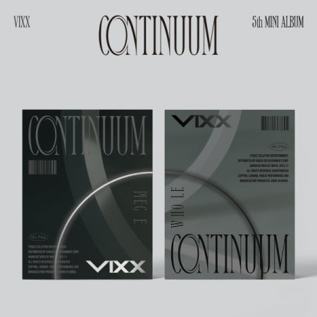 [B2B] VIXX - 5th Mini Album [CONTINUUM] / 빅스 (VIXX) - 미니 5집 [CONTINUUM]