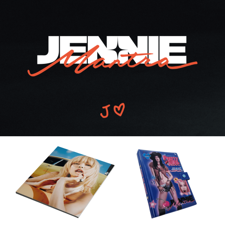 [Pre-Order] Jennie (of BlackPink) - "Mantra" Official MD (PhotoBook, Pretty Girl Diary)