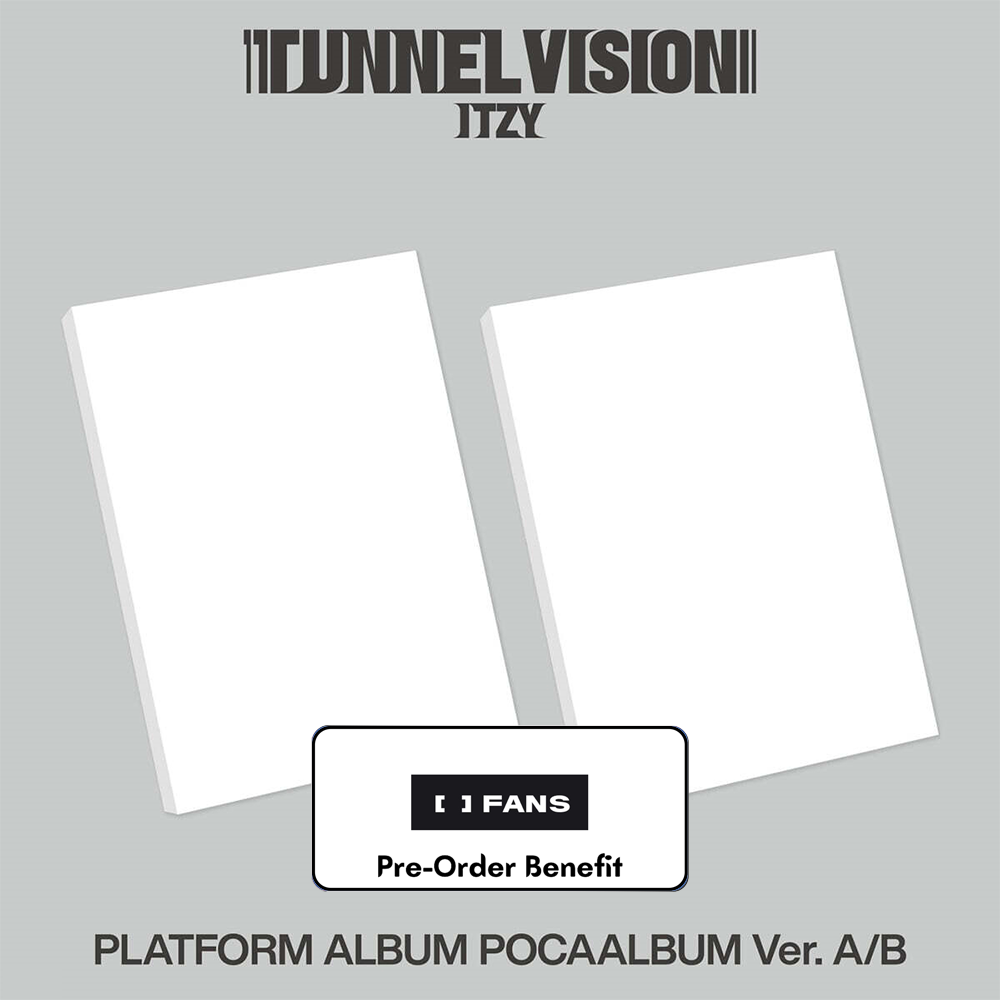 **[Pre-Order] ITZY - "TUNNEL VISION" + Pre-Order Benefit  (Choose Version) (POCAALBUM Ver.)