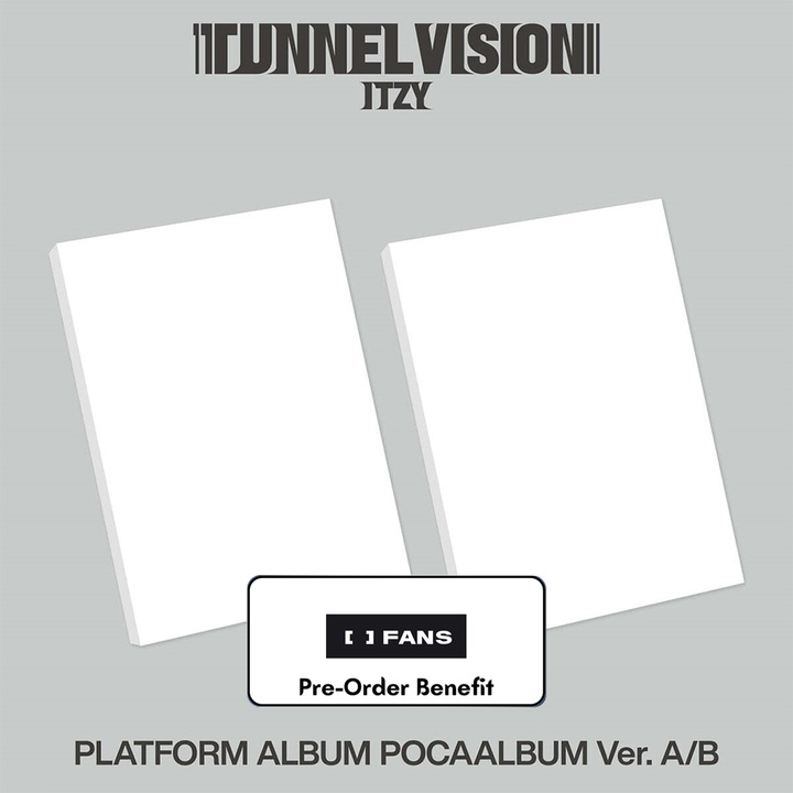 **[Pre-Order] ITZY - "TUNNEL VISION" + Pre-Order Benefit  (Choose Version) (POCAALBUM Ver.)
