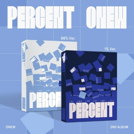 [B2B] ONEW - Vol. 2 "PERCENT" (Photobook Ver.) / 온유 - 정규앨범 2집 [PERCENT] (Photobook Ver.)