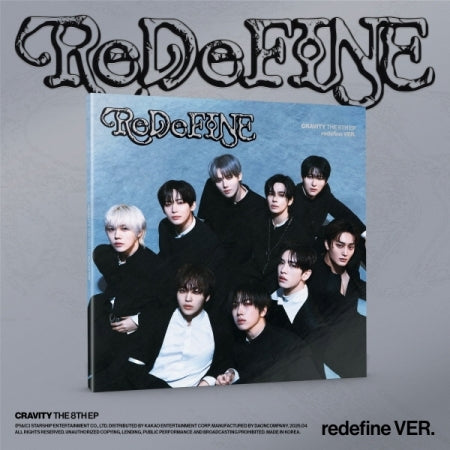 [B2B] CRAVITY - 8th Mini Album [ReDeFINE] (redefine VER.) / 크래비티 (CRAVITY) - 미니 8집 [ReDeFINE] (redefine VER.)