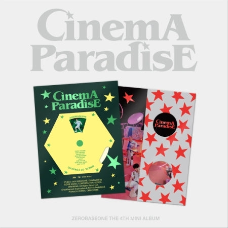 [B2B] ZEROBASEONE - Vol. 4 [CINEMA PARADISE] (Green Ver.) / [쇼핑몰]제로베이스원 - 미니 4집 [CINEMA PARADISE]  * 그린