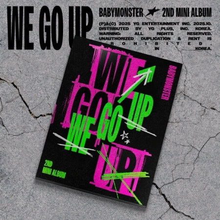 [B2B] BABYMONSTER - 2nd MINI ALBUM [WE GO UP] UP Ver / [음반사 도매] 베이비몬스터 (BABYMONSTER) - 2nd MINI ALBUM [WE GO UP] UP Ver