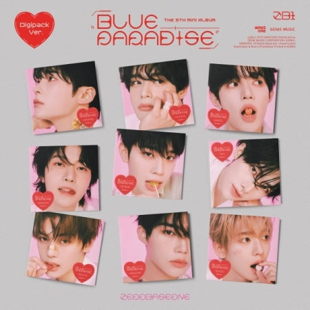 [B2B] ZEROBASEONE - Vol. 5 [BLUE PARADISE] Digipack Ver. (Random Ver.) / 제로베이스원 - 미니 5집 [BLUE PARADISE] Digipack Ver 랜덤가능