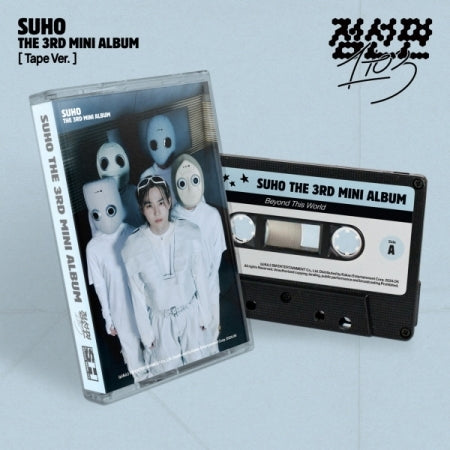 [B2B] SUHO - Mini Album Vol. 3 [1 to 3] (Tape Ver.) / 수호 - 미니 3집 [점선면 (1 TO 3)] (Tape Ver.)