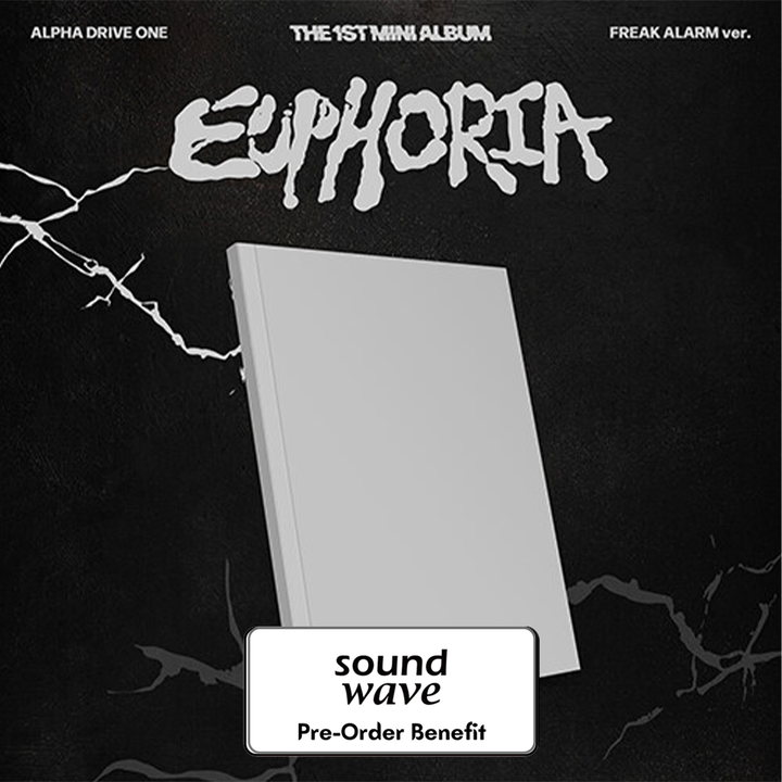 **[Pre-Order] ALPHA DRIVE ONE - 1st Mini Album 'EUPHORIA' + Pre-Order Benefit  (FREAK ALARM Ver.)(Choose Version)