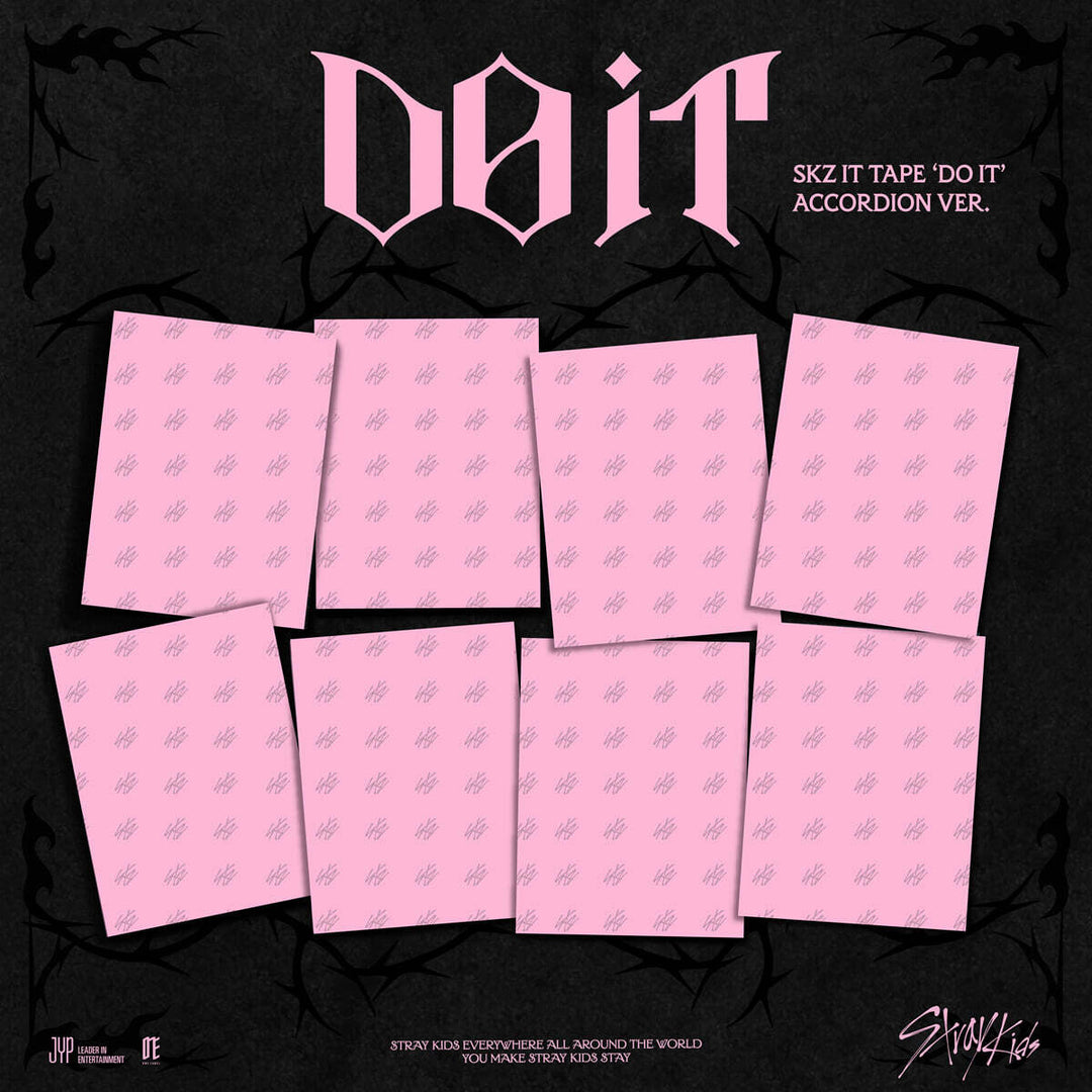 **[Pre-Order] Stray Kids -SKZ IT TAPE ‘DO IT’ +Pre -Order Benefit (ACCORDION VER.)
