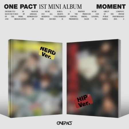 [SOLD OUT] ONE PACT (원팩트) - 미니 1집 [MOMENT]