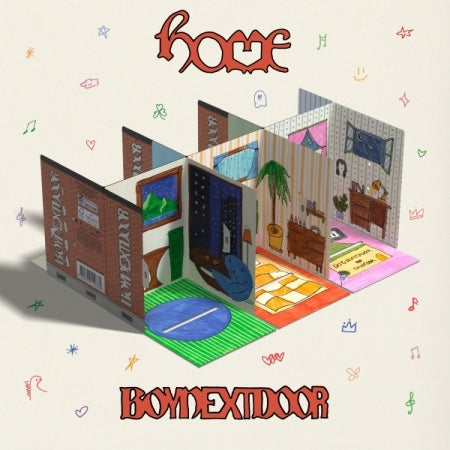 [B2B] BOYNEXTDOOR - 1st Studio Album [HOME] (Weverse Albums ver.) (Random Ver. of 6) / [쇼핑몰]보이넥스트도어 - 1st Studio Album [HOME] (Weverse Albums ver.) 6종 중 랜덤