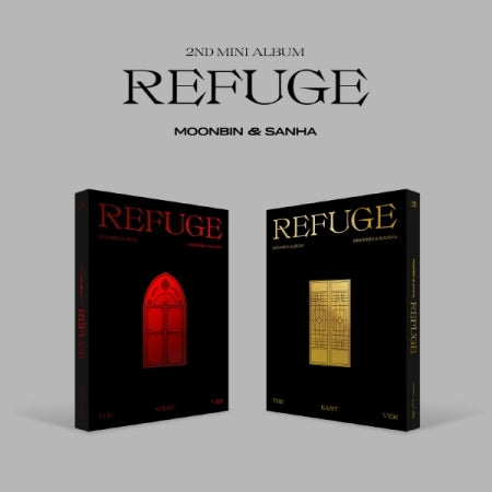 [B2B] ASTRO Moonbin & Sanha - REFUGE (2nd Mini Album) (The West Ver.) / (the west. ver) 문빈&산하 (ASTRO) - REFUGE (2ND 미니앨범)