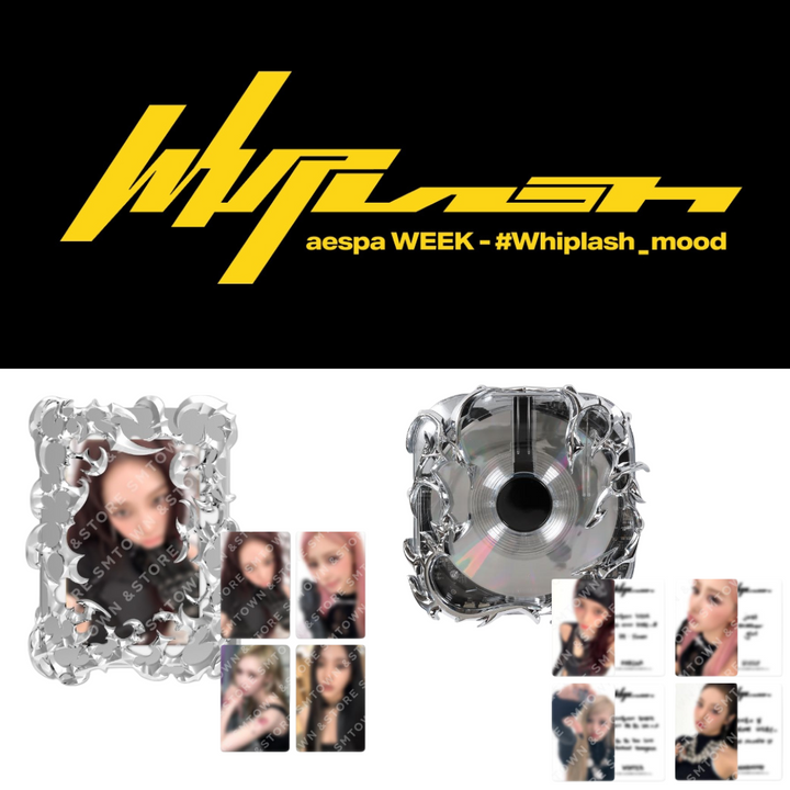 [Pre-Order] Aespa - "Aespa Week - #Whiplash_Mood" Official MD (Photocard Frame Set, CDP Case Set)