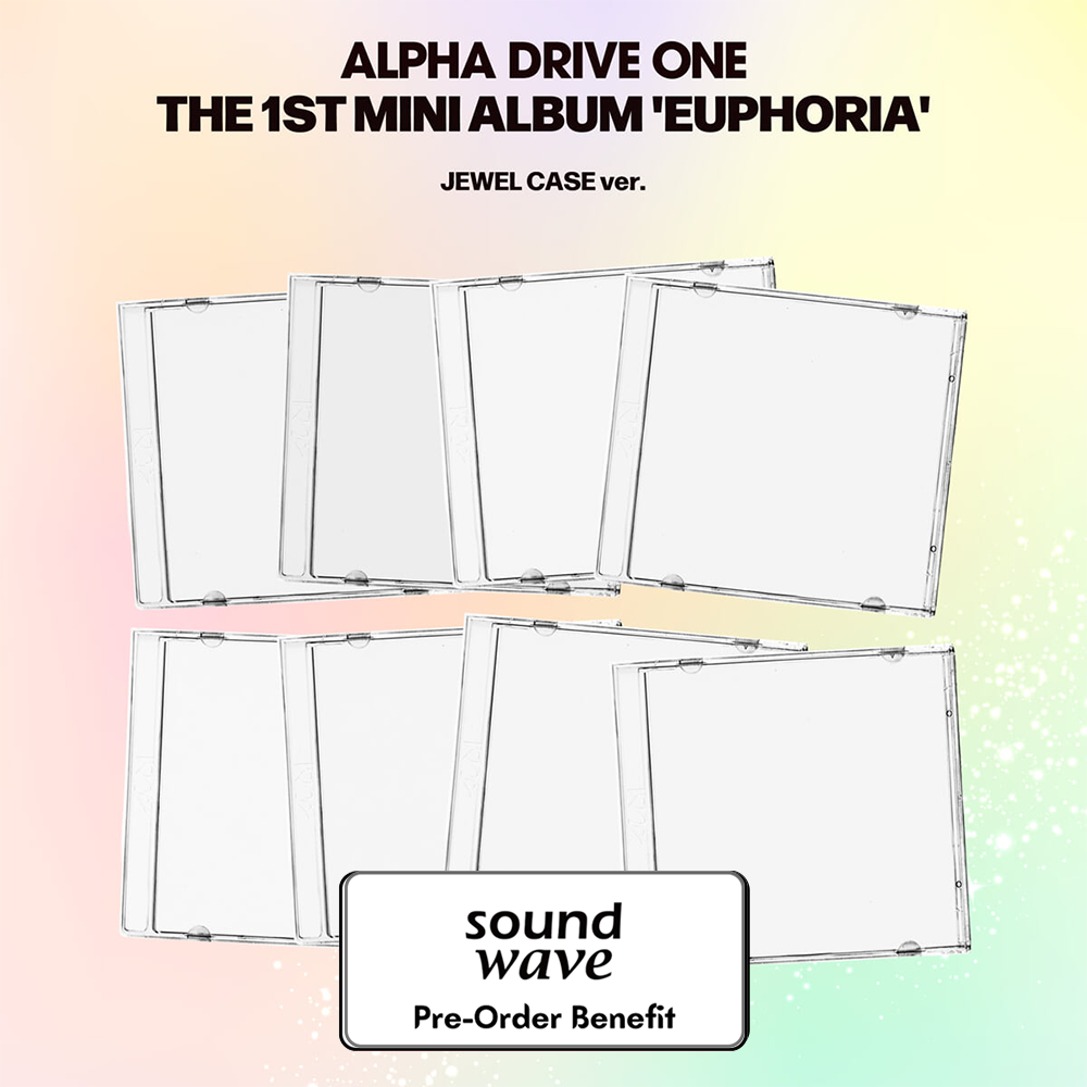 **[Pre-Order] ALPHA DRIVE ONE - 1st Mini Album 'EUPHORIA' + Pre-Order Benefit  (JEWEL CASE Ver.)(Choose Version)