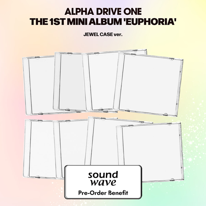 **[Pre-Order] ALPHA DRIVE ONE - 1st Mini Album 'EUPHORIA' + Pre-Order Benefit  (JEWEL CASE Ver.)(Choose Version)