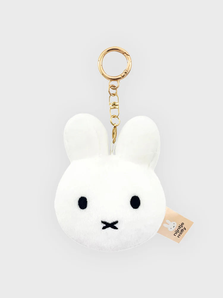** Miffy - Miffy Face Keyring (White)