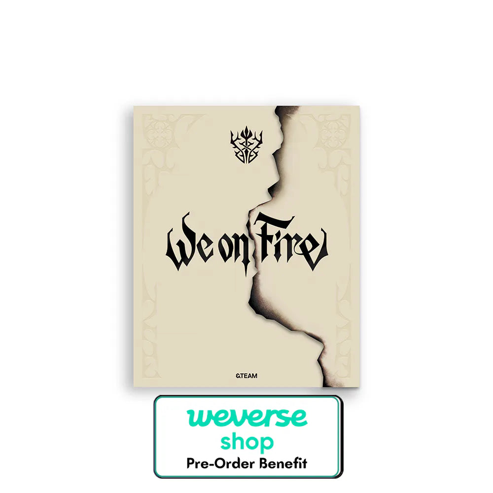 [Pre-Order] &TEAM - 3rd EP『We on Fire』 + Lucky Draw Event (Choose Version)