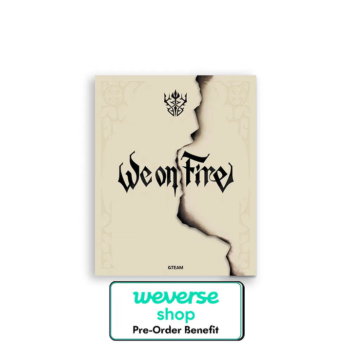 [Pre-Order] &TEAM - 3rd EP『We on Fire』 + Lucky Draw Event (Choose Version)