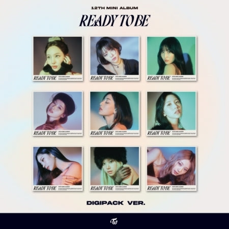 [B2B] TWICE - READY TO BE (12th Mini Album) Digipack Version / (8종) 트와이스 (TWICE) - READY TO BE (12TH 미니앨범) * 디지팩