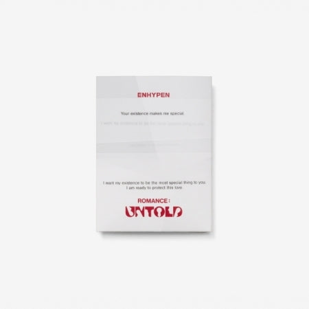 [SOLD OUT] 엔하이픈 (ENHYPEN) - ROMANCE : UNTOLD (Weverse Albums ver.)