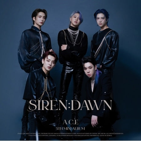 [B2B] A.C.E - SIREN : DAWN (5th Mini Album) (Ver. 2 Types Only) / 에이스 (A.C.E) - SIREN : DAWN (5TH 미니앨범) * 버전2종만 가능