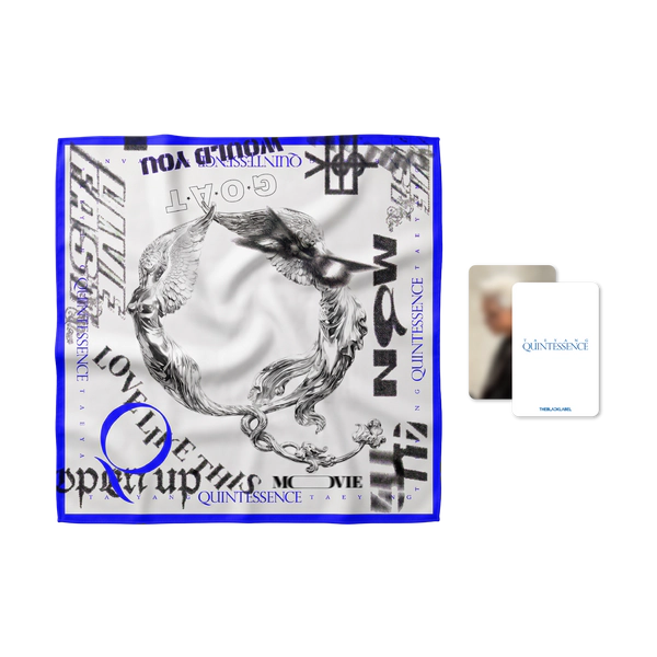 [Pre-Order] TAEYANG(of BIGBANG) - QUINTESSENCE Official MD (BLUE SCARF SET)