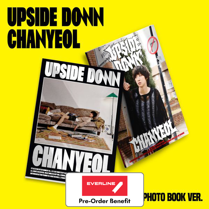 ** [Pre-Order] CHANYEOL- MINI 2nd "Upside Down" PHOTO BOOK Ver.+Lucky Draw (Random/SET)