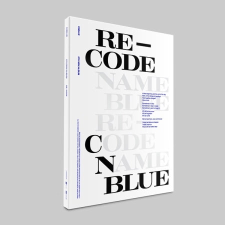 [B2B] CNBLUE - RE-CODE (8th Mini Album) Special Ver. / 씨엔블루 (CNBLUE) - RE-CODE (8TH 미니앨범) Special ver.