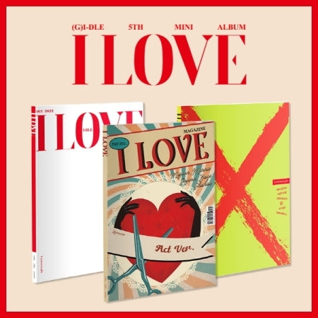 [SOLD OUT] (여자)아이들 - I love (5th 미니앨범)