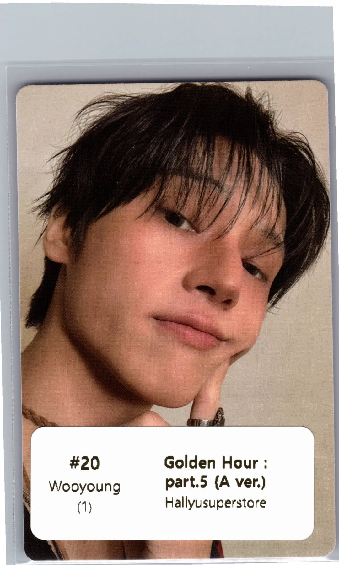 ATEEZ "GOLDEN HOUR : Part.5" - Official Photocard (A ver.) [26.06.26]
