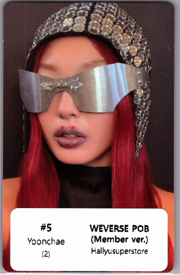 KATSEYE "WILD" - Weverse Shop Pre-Order Benefit Photocard (Member Ver.) [26.08.18]