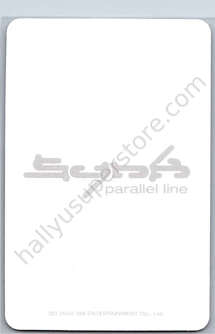 aespa - Winter - SYNK : PARALLEL LINE merch photocard scratch card