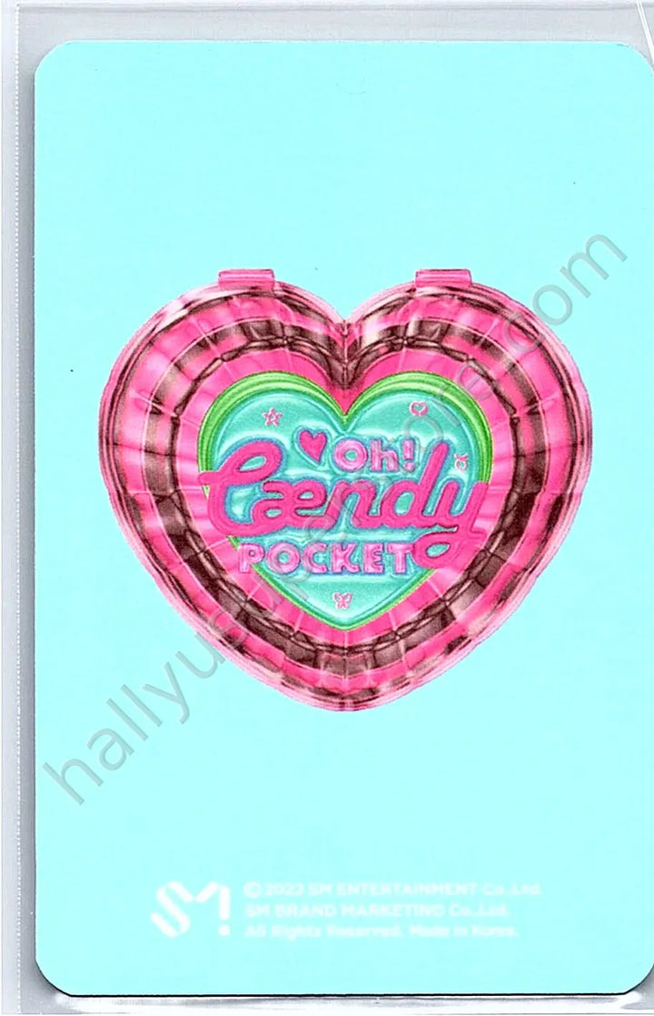 aespa - Giselle - Oh! Caendy Pocket MD holographic (hologram) merch photocard trading card