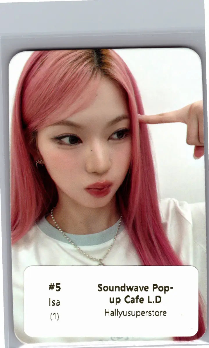 STAYC "2:LOVE" - Soundwave Pop-up Cafe Lucky Draw Photocard , Polaroid type Photocard [26.06.17]