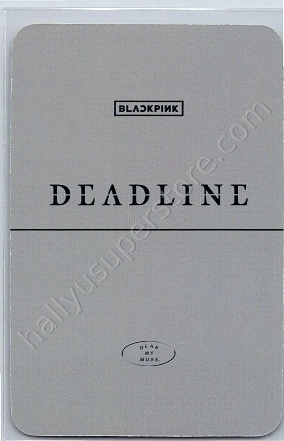 BLACKPINK - Jennie - Deadline aladin pob (pre-order benefit)