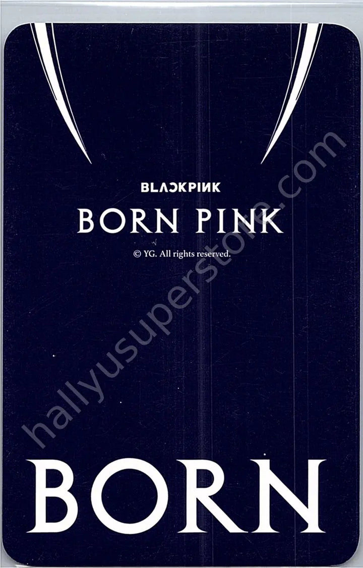 BLACKPINK - Lisa - BLACKPINK - Lisa - BORN PINK Album merch photocard Toploader kit photocard set