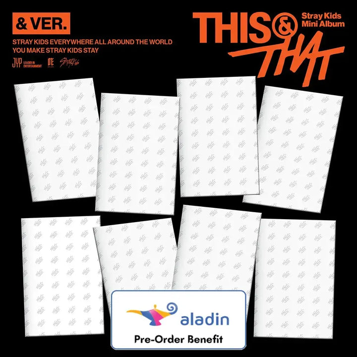 [Pre-Order] Stray Kids - THIS &amp; THAT (&amp; VER.) + Pre-Order benefit (Choose Version)