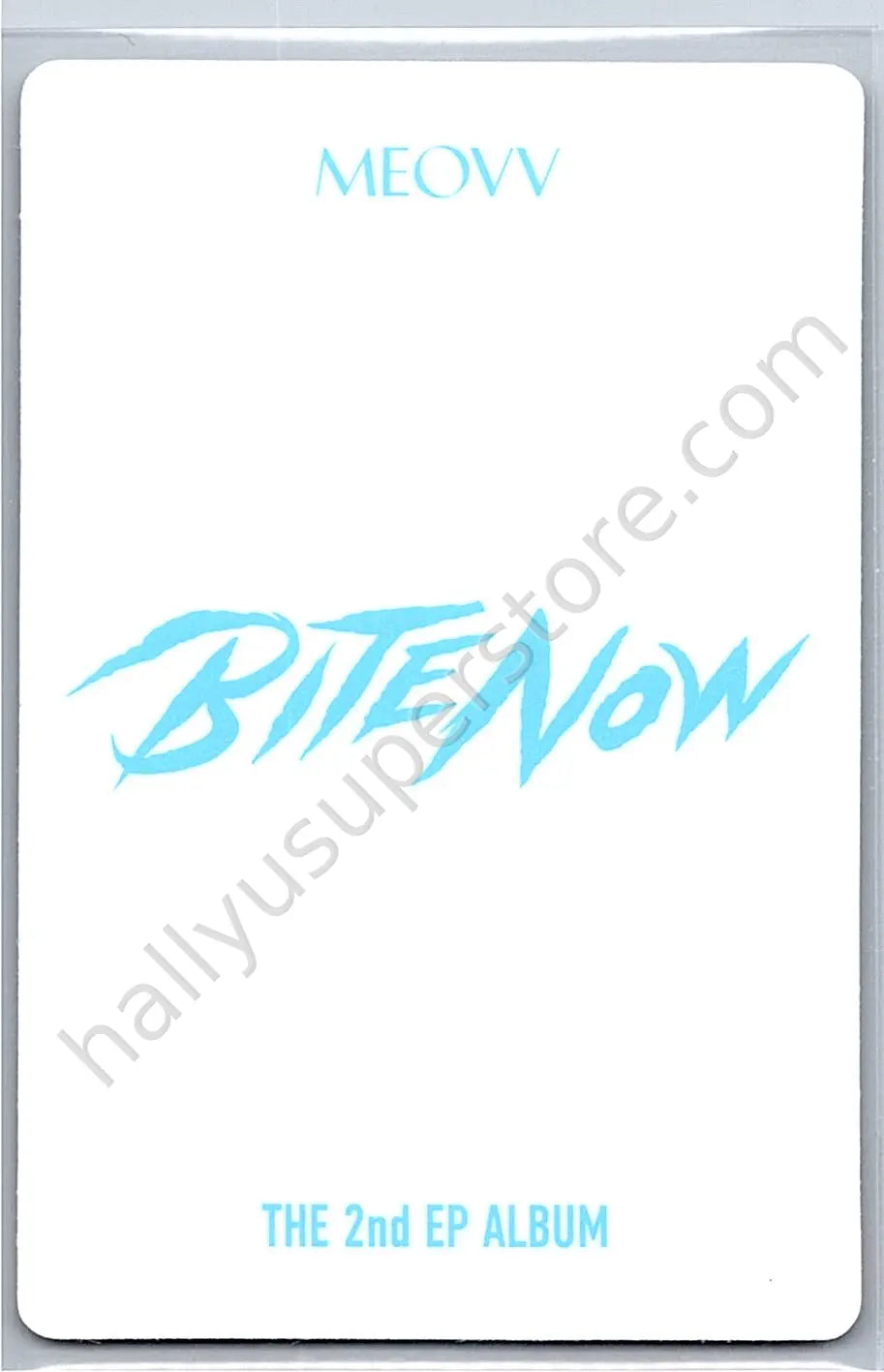 MEOVV - Sooin - BITE NOW album photocard concept version meovv version non-selfie