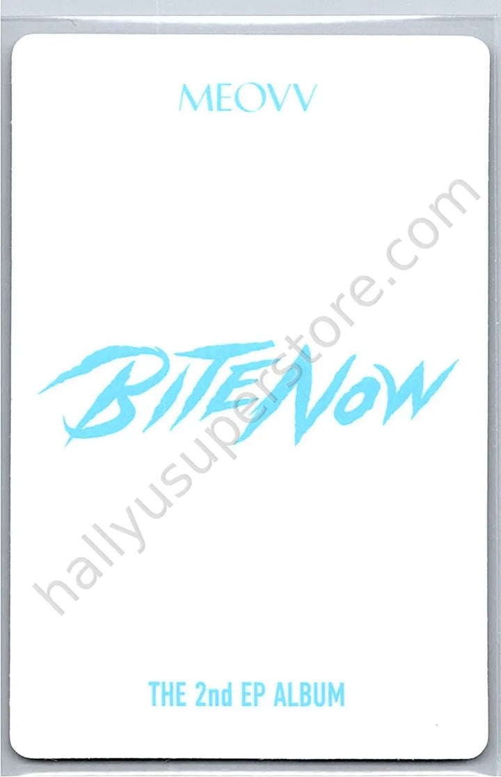 MEOVV - Sooin - BITE NOW album photocard concept version meovv version non-selfie